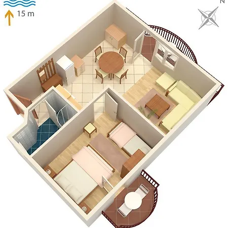 Apartment Kraj 334e Dobropoljana